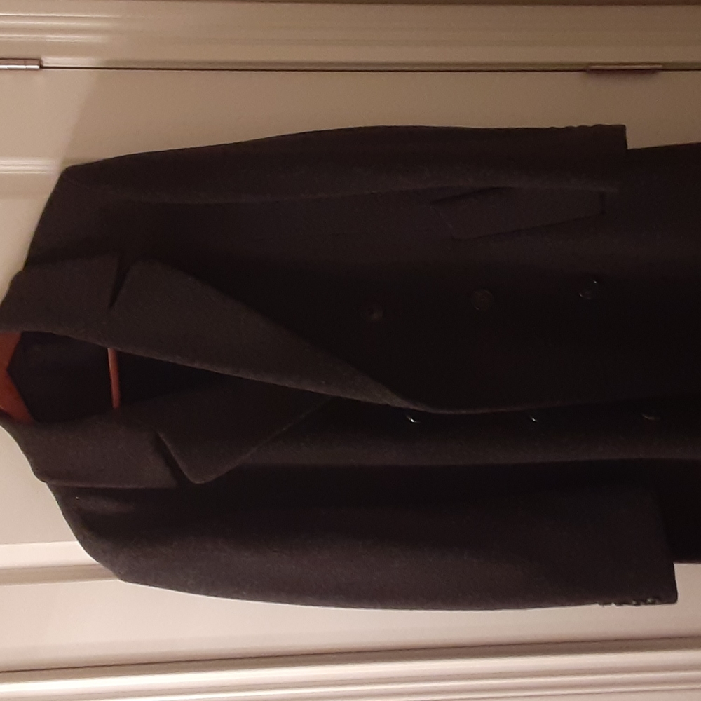 Full length wool coat
